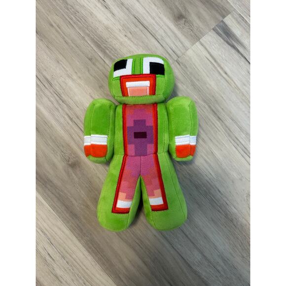 Unspeakable 8" Plush Green Gaming Youtube Warren James LLC Stuffed Animal - Picture 1 of 2